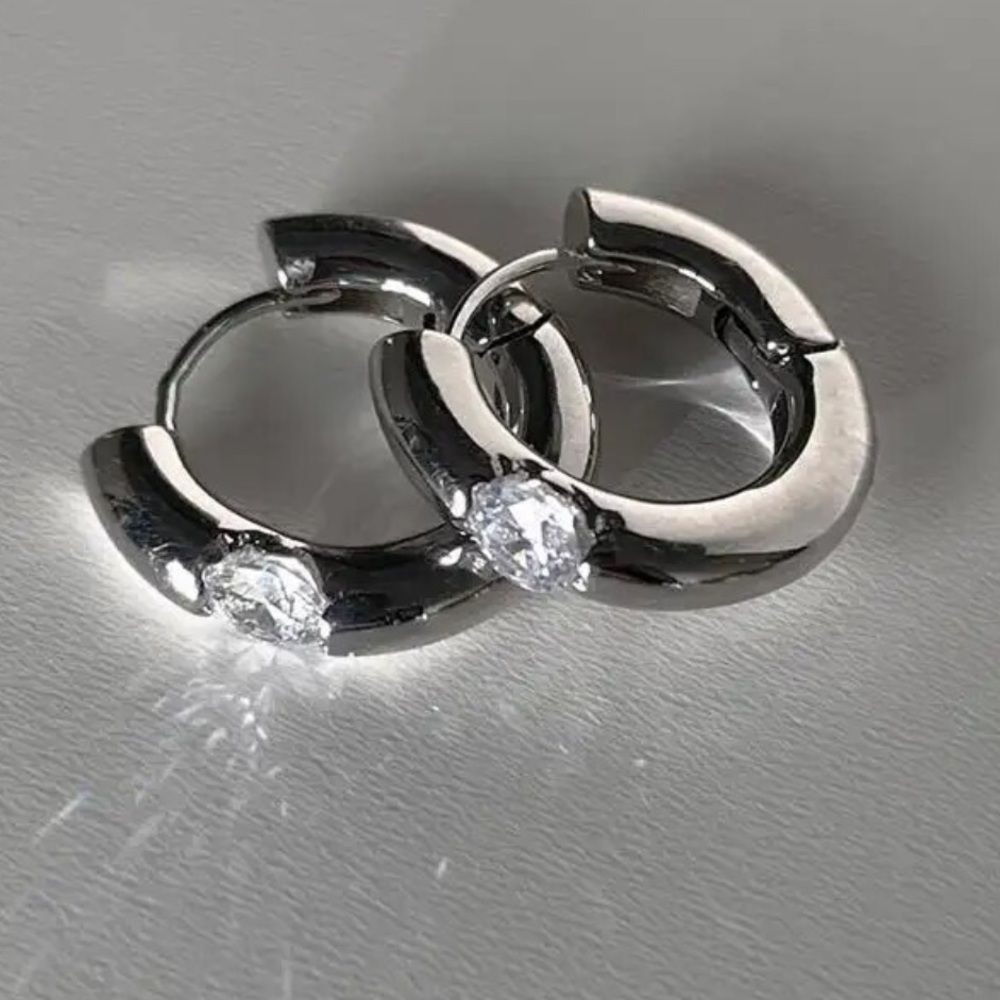 Sterling Silver Hoop Earrings